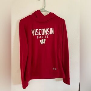 UW Wisconsin Madison Badgers Under Armor sweatshirt